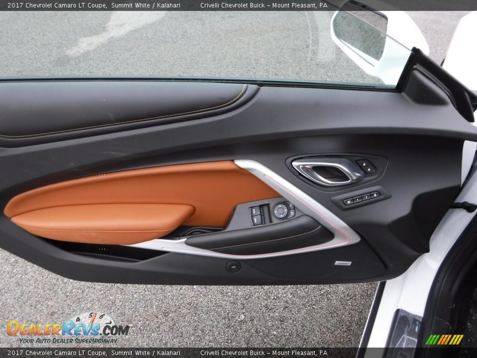 2017 Chevrolet Camaro LT Coupe Summit White / Kalahari Photo #12
