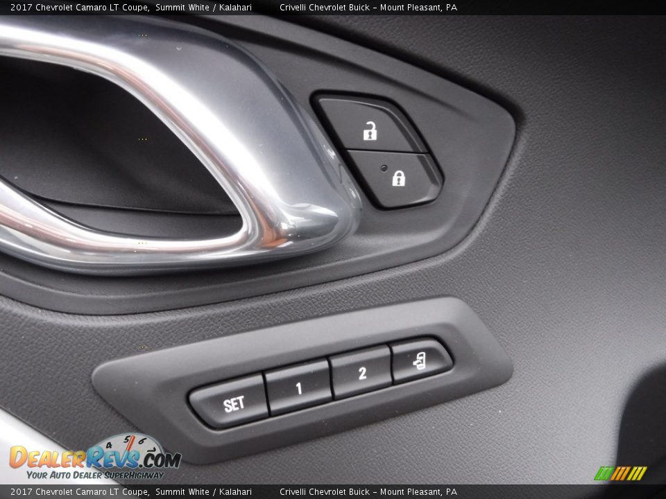 2017 Chevrolet Camaro LT Coupe Summit White / Kalahari Photo #13
