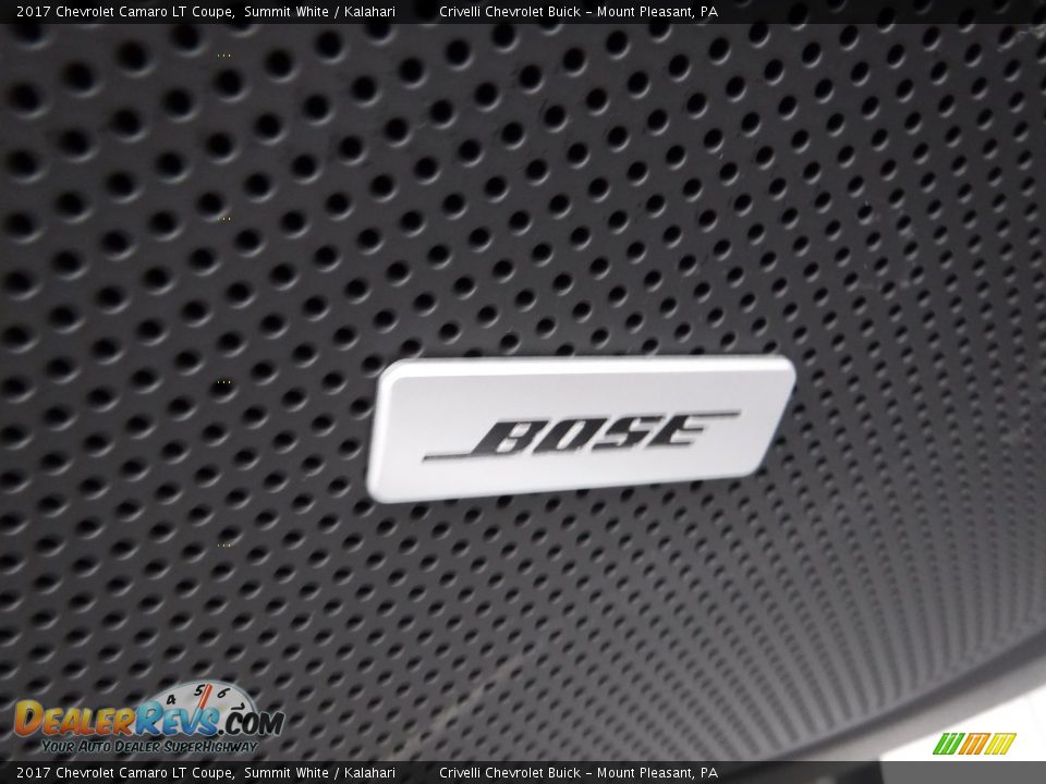 2017 Chevrolet Camaro LT Coupe Summit White / Kalahari Photo #14