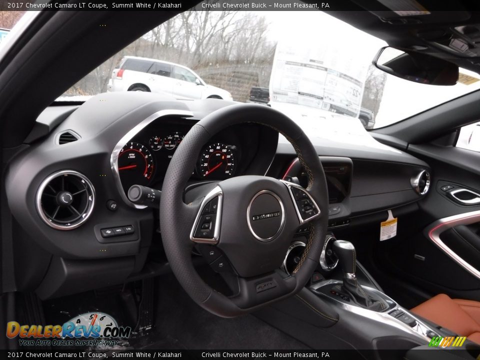 2017 Chevrolet Camaro LT Coupe Summit White / Kalahari Photo #15