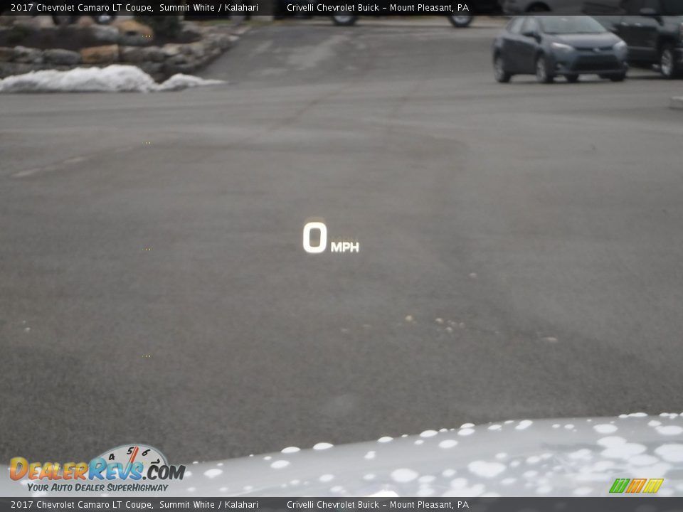2017 Chevrolet Camaro LT Coupe Summit White / Kalahari Photo #18
