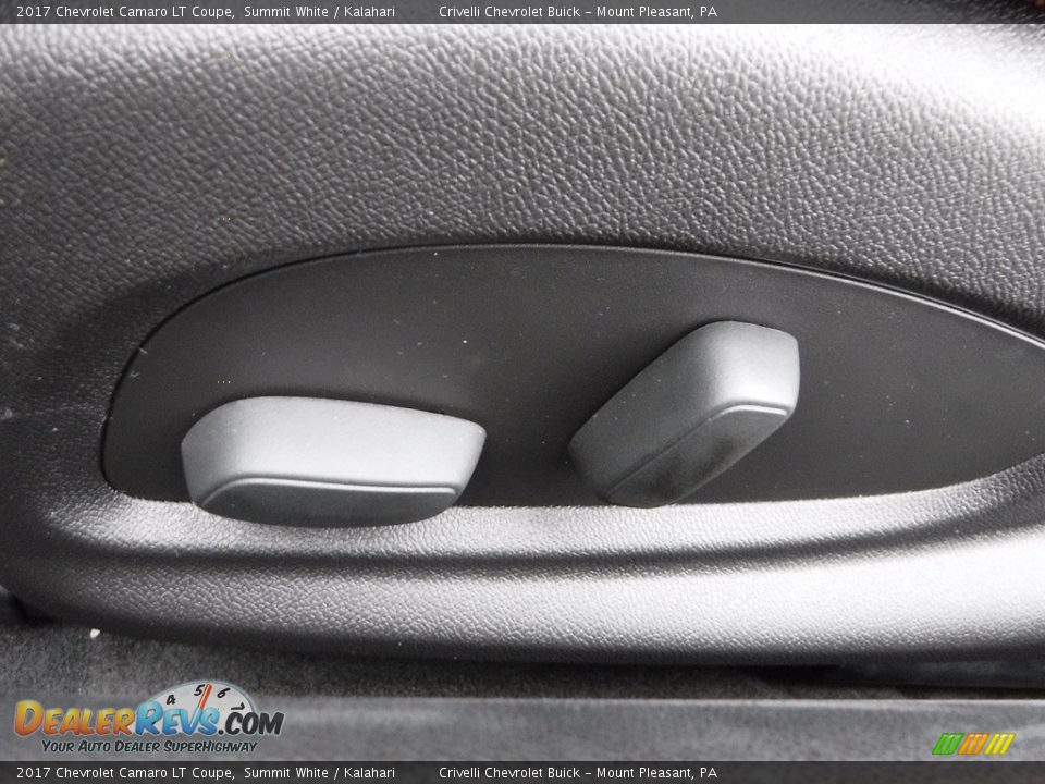 2017 Chevrolet Camaro LT Coupe Summit White / Kalahari Photo #20