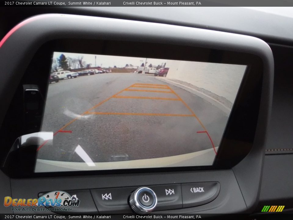 2017 Chevrolet Camaro LT Coupe Summit White / Kalahari Photo #22