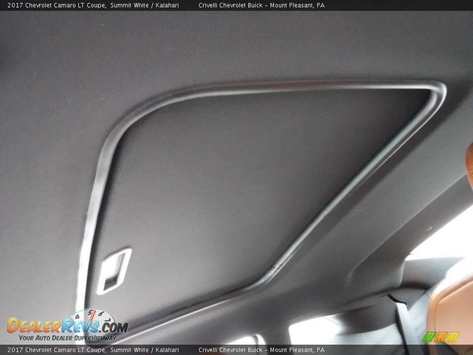 2017 Chevrolet Camaro LT Coupe Summit White / Kalahari Photo #24
