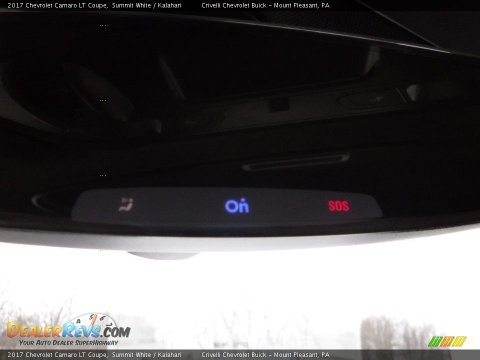 2017 Chevrolet Camaro LT Coupe Summit White / Kalahari Photo #25