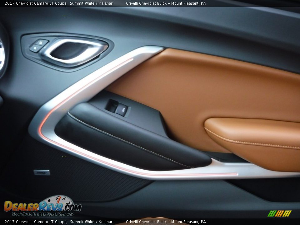 2017 Chevrolet Camaro LT Coupe Summit White / Kalahari Photo #28