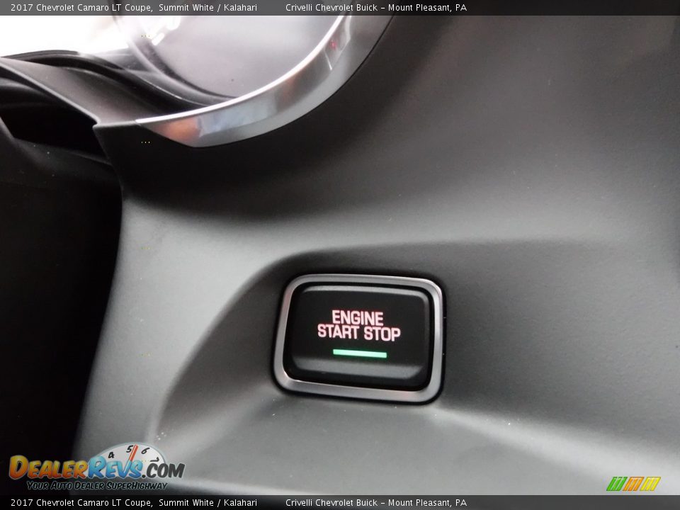 2017 Chevrolet Camaro LT Coupe Summit White / Kalahari Photo #30
