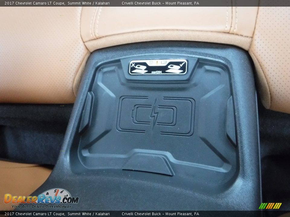 2017 Chevrolet Camaro LT Coupe Summit White / Kalahari Photo #32
