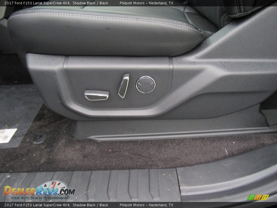 2017 Ford F150 Lariat SuperCrew 4X4 Shadow Black / Black Photo #22