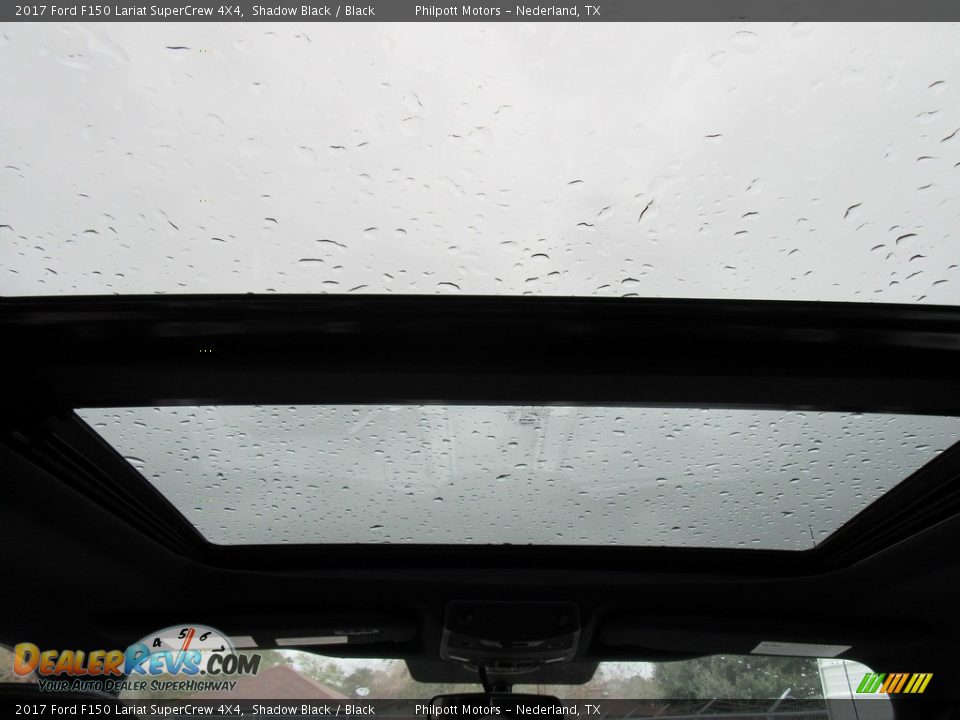2017 Ford F150 Lariat SuperCrew 4X4 Shadow Black / Black Photo #23