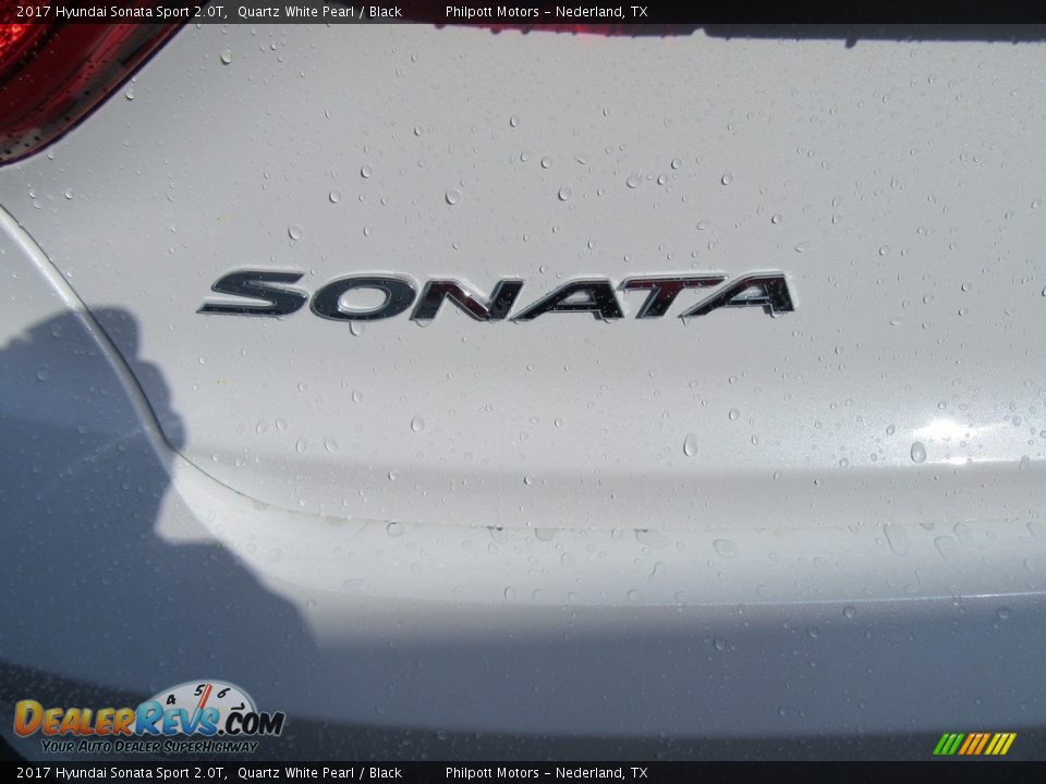 2017 Hyundai Sonata Sport 2.0T Quartz White Pearl / Black Photo #15