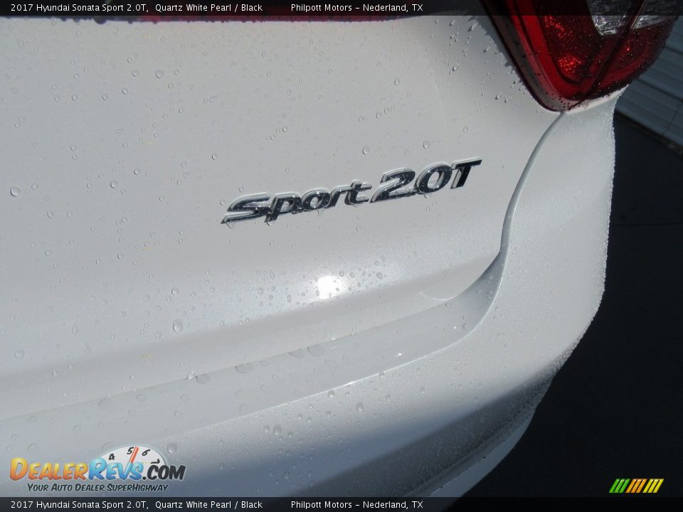 2017 Hyundai Sonata Sport 2.0T Quartz White Pearl / Black Photo #16