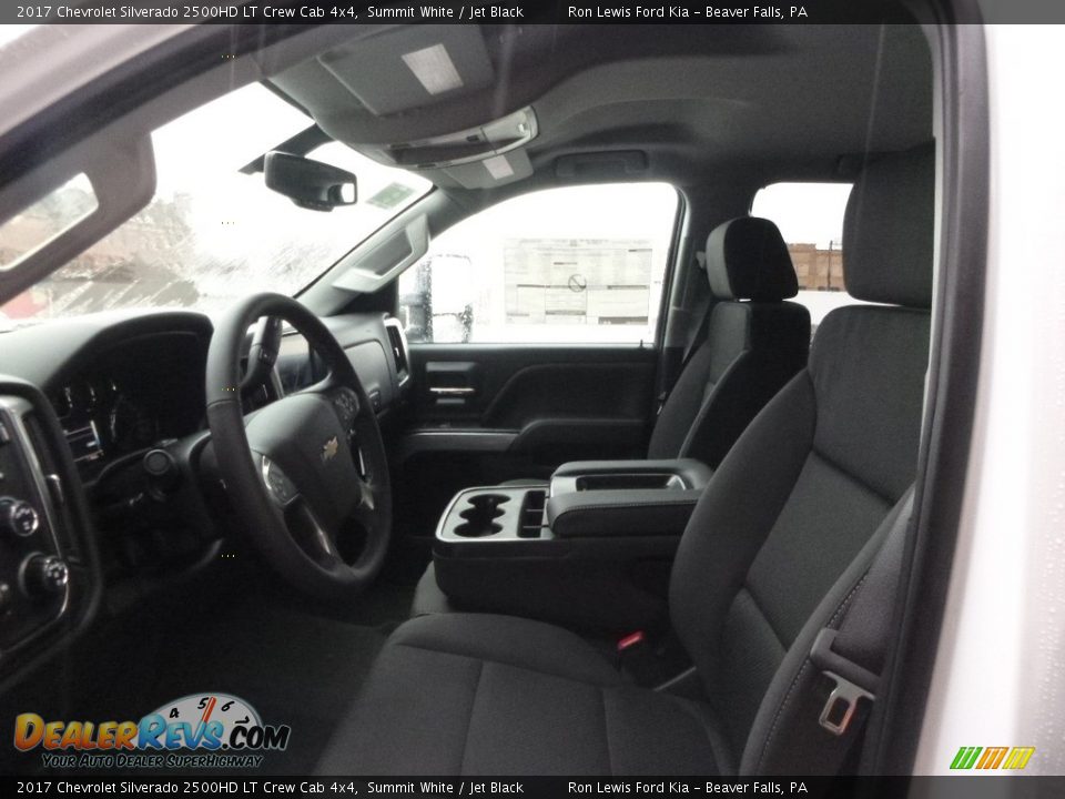 2017 Chevrolet Silverado 2500HD LT Crew Cab 4x4 Summit White / Jet Black Photo #10