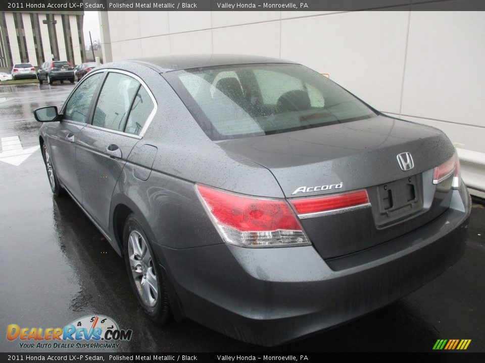 2011 Honda Accord LX-P Sedan Polished Metal Metallic / Black Photo #4