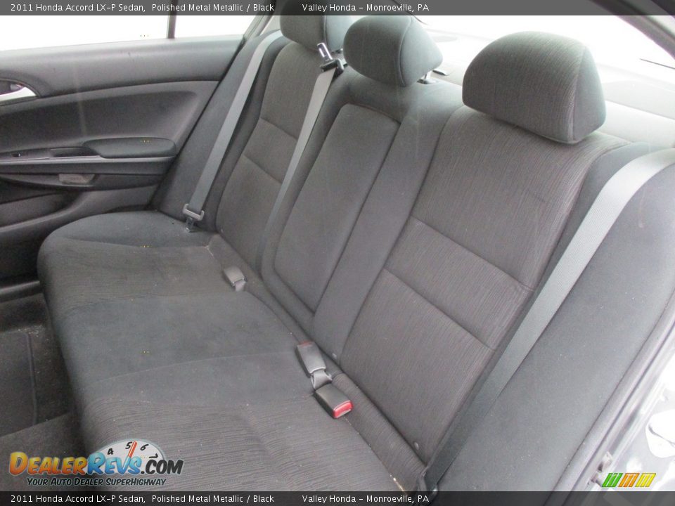 2011 Honda Accord LX-P Sedan Polished Metal Metallic / Black Photo #12