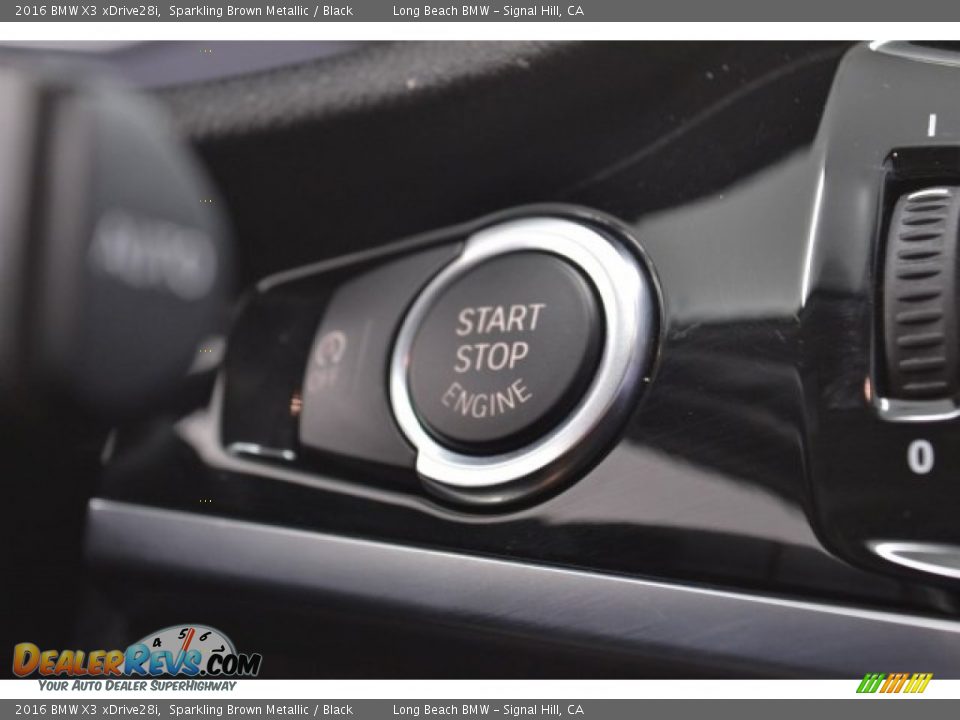 2016 BMW X3 xDrive28i Sparkling Brown Metallic / Black Photo #27