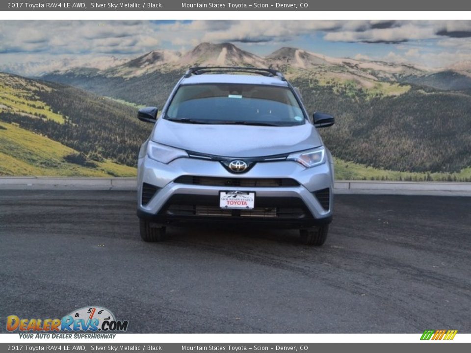 2017 Toyota RAV4 LE AWD Silver Sky Metallic / Black Photo #2