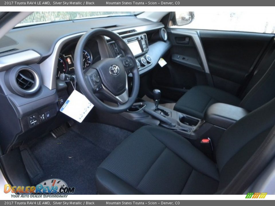 2017 Toyota RAV4 LE AWD Silver Sky Metallic / Black Photo #5