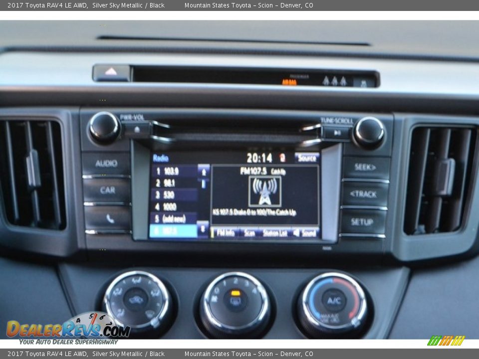2017 Toyota RAV4 LE AWD Silver Sky Metallic / Black Photo #6