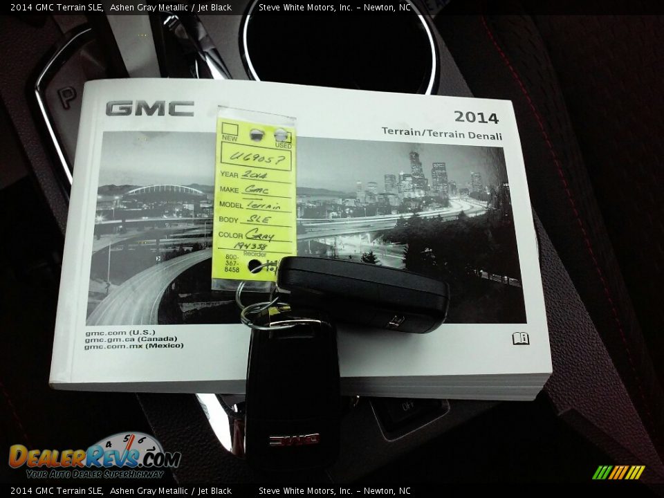 2014 GMC Terrain SLE Ashen Gray Metallic / Jet Black Photo #25