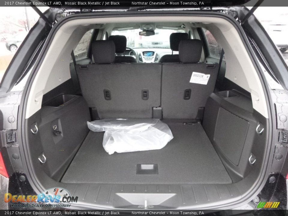 2017 Chevrolet Equinox LT AWD Mosaic Black Metallic / Jet Black Photo #7