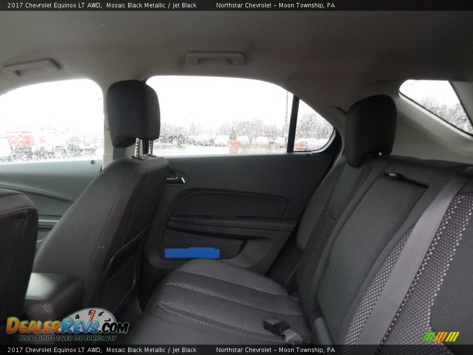 2017 Chevrolet Equinox LT AWD Mosaic Black Metallic / Jet Black Photo #12