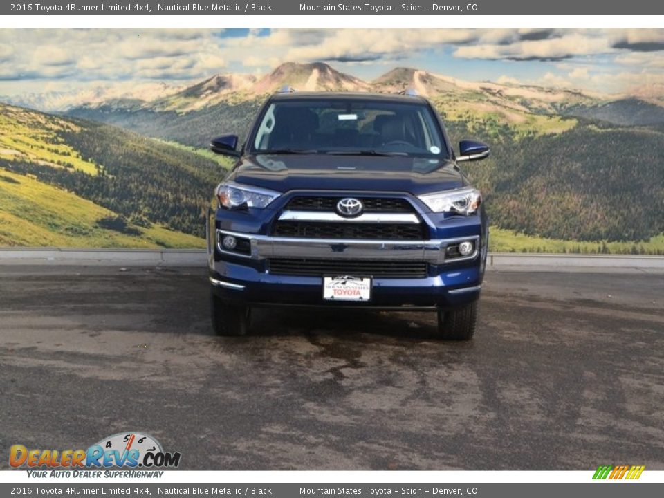 2016 Toyota 4Runner Limited 4x4 Nautical Blue Metallic / Black Photo #2