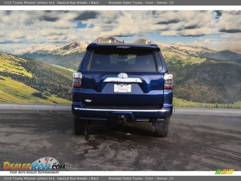2016 Toyota 4Runner Limited 4x4 Nautical Blue Metallic / Black Photo #4