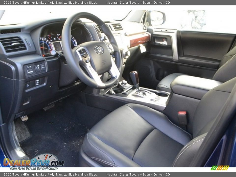 2016 Toyota 4Runner Limited 4x4 Nautical Blue Metallic / Black Photo #5
