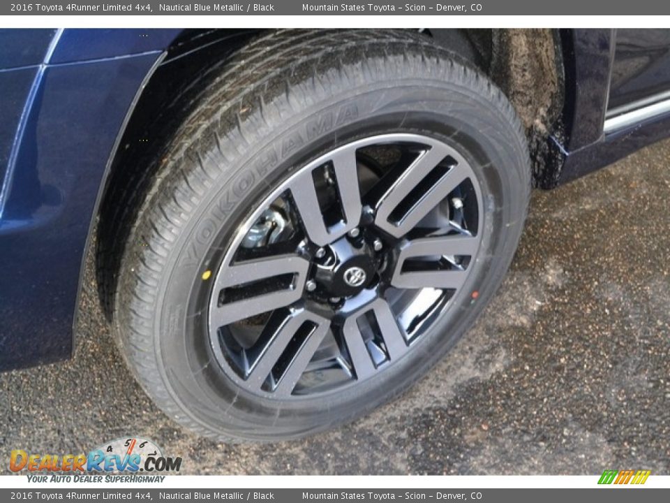 2016 Toyota 4Runner Limited 4x4 Nautical Blue Metallic / Black Photo #10