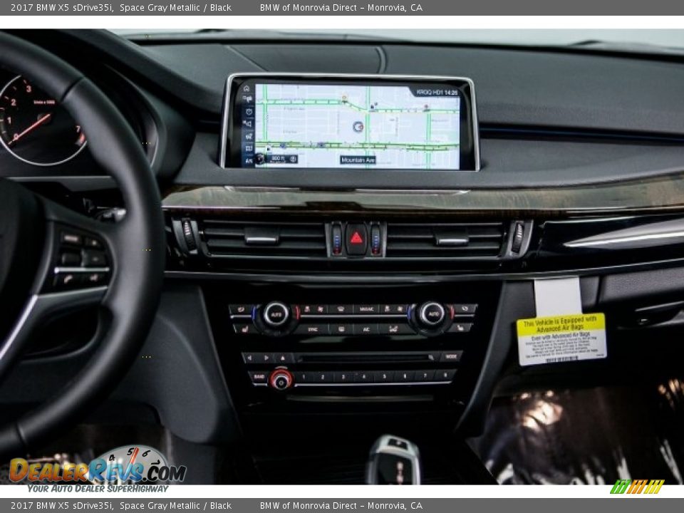 2017 BMW X5 sDrive35i Space Gray Metallic / Black Photo #5