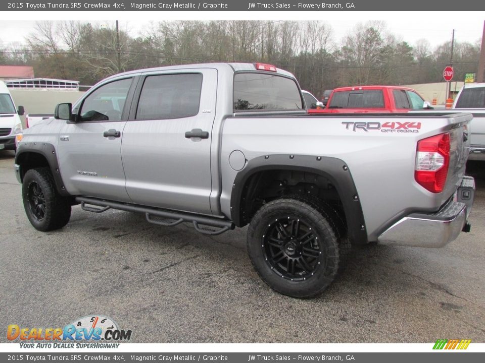 2015 Toyota Tundra SR5 CrewMax 4x4 Magnetic Gray Metallic / Graphite Photo #9