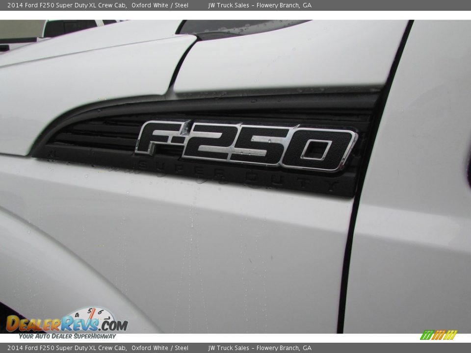2014 Ford F250 Super Duty XL Crew Cab Oxford White / Steel Photo #16