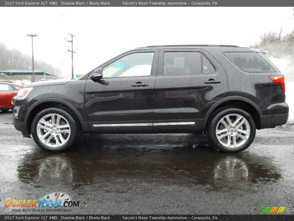 2017 Ford Explorer XLT 4WD Shadow Black / Ebony Black Photo #1