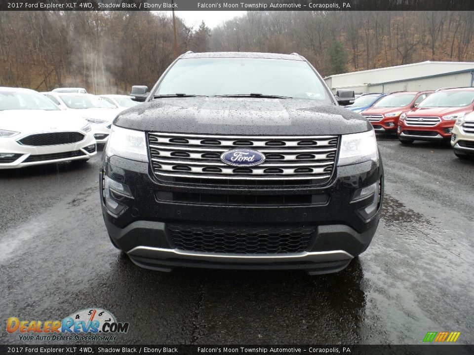 2017 Ford Explorer XLT 4WD Shadow Black / Ebony Black Photo #2