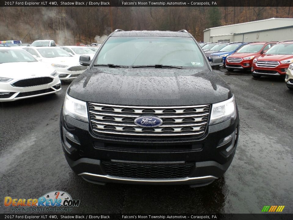 2017 Ford Explorer XLT 4WD Shadow Black / Ebony Black Photo #3