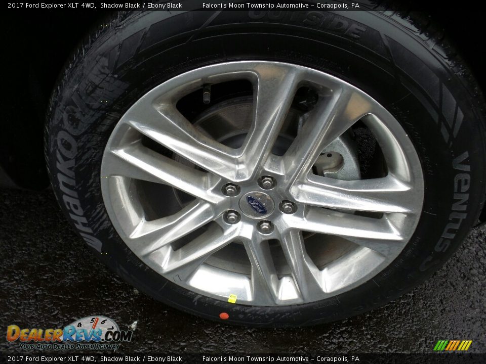 2017 Ford Explorer XLT 4WD Shadow Black / Ebony Black Photo #5