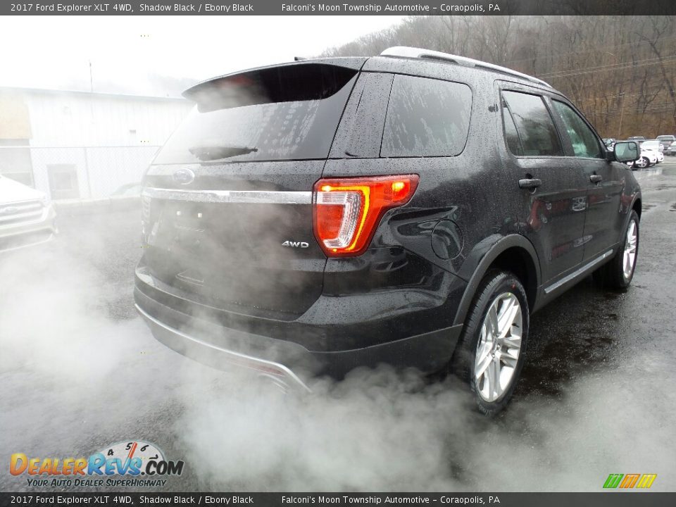 2017 Ford Explorer XLT 4WD Shadow Black / Ebony Black Photo #6