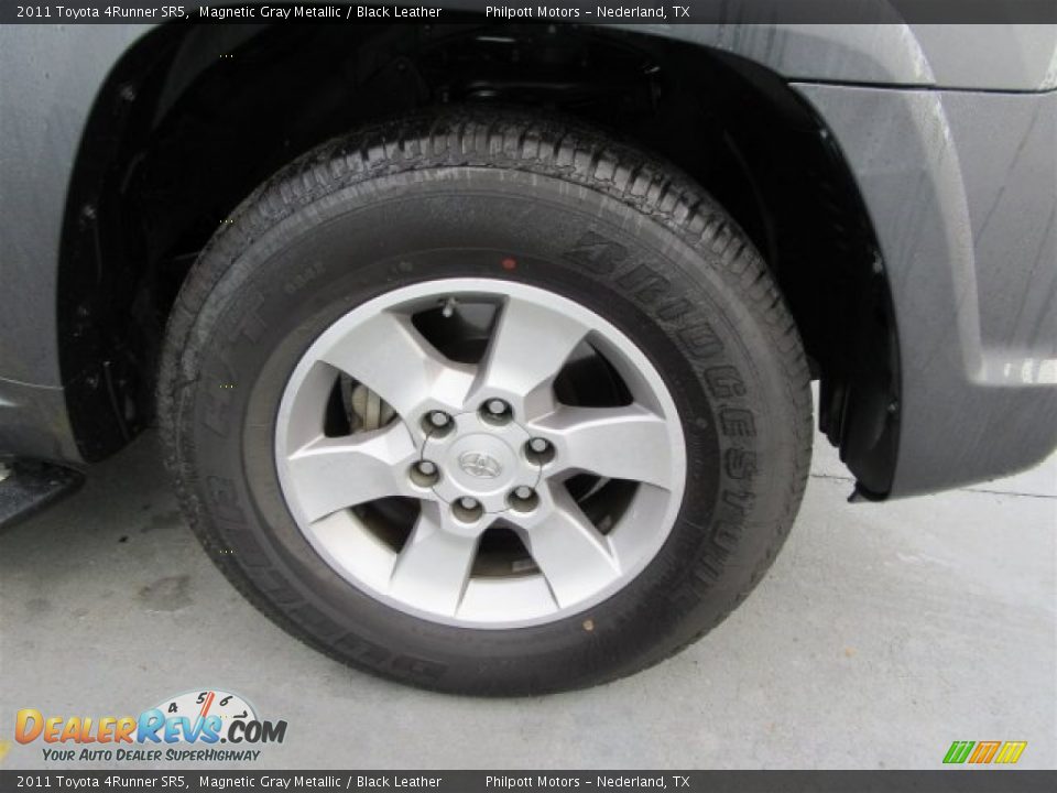 2011 Toyota 4Runner SR5 Magnetic Gray Metallic / Black Leather Photo #6
