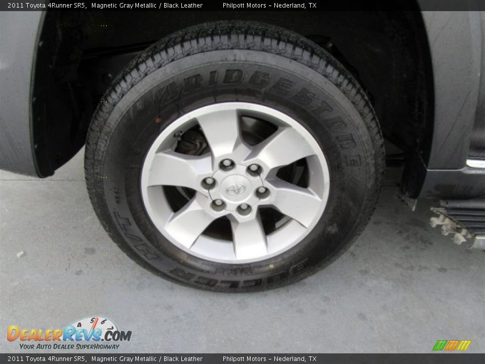 2011 Toyota 4Runner SR5 Magnetic Gray Metallic / Black Leather Photo #12