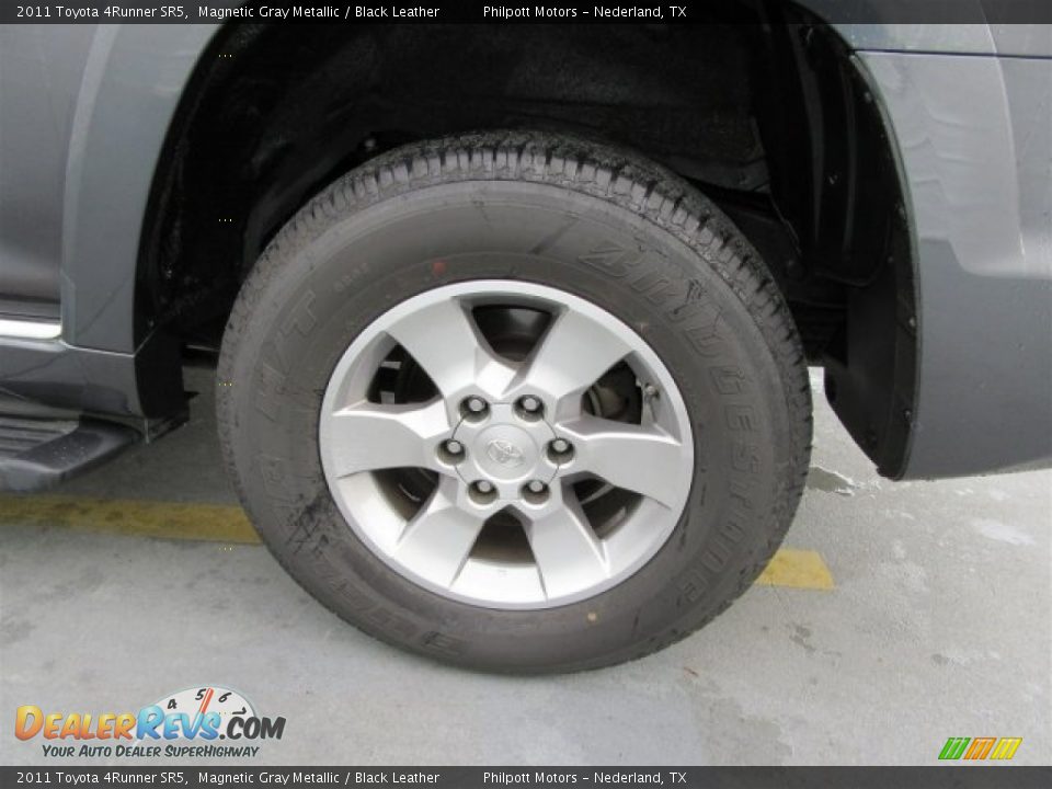 2011 Toyota 4Runner SR5 Magnetic Gray Metallic / Black Leather Photo #13