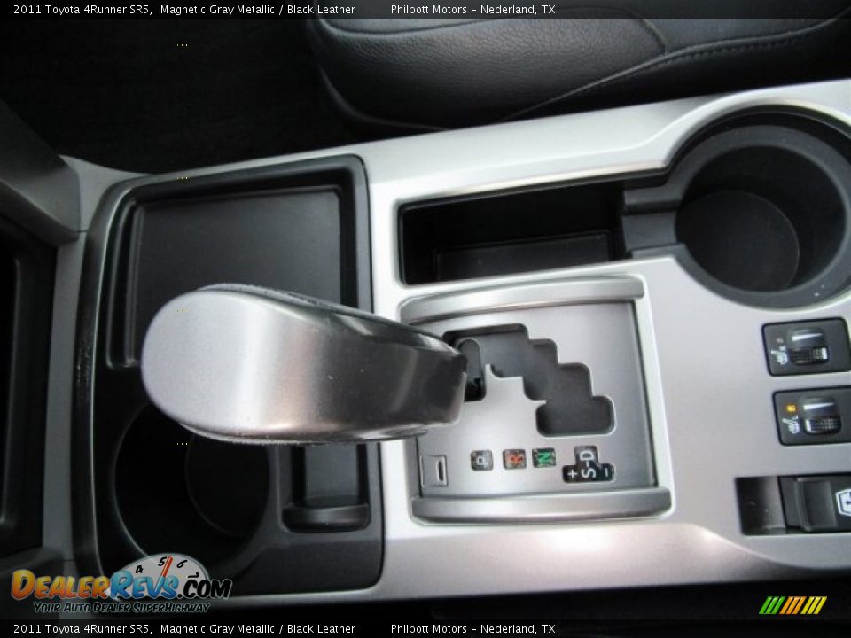 2011 Toyota 4Runner SR5 Magnetic Gray Metallic / Black Leather Photo #24