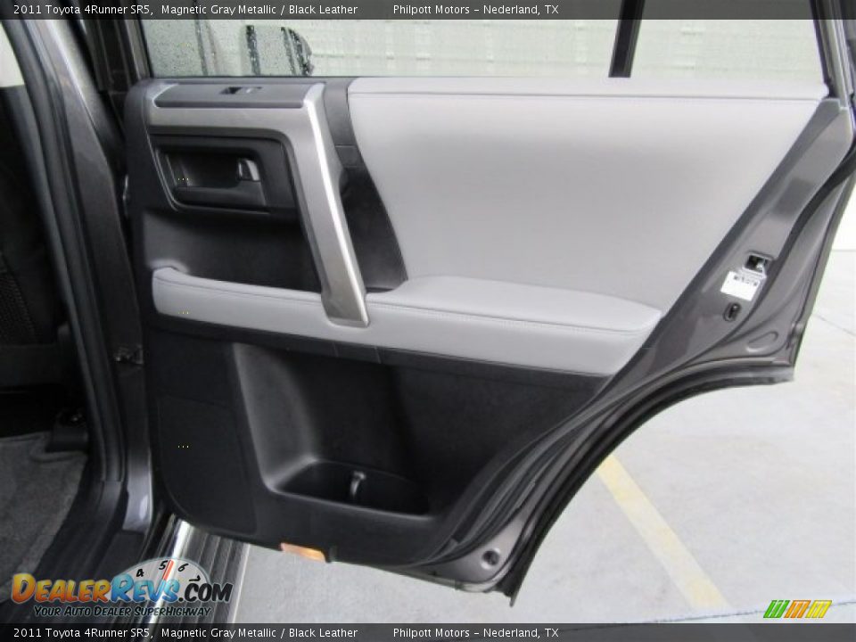 2011 Toyota 4Runner SR5 Magnetic Gray Metallic / Black Leather Photo #26