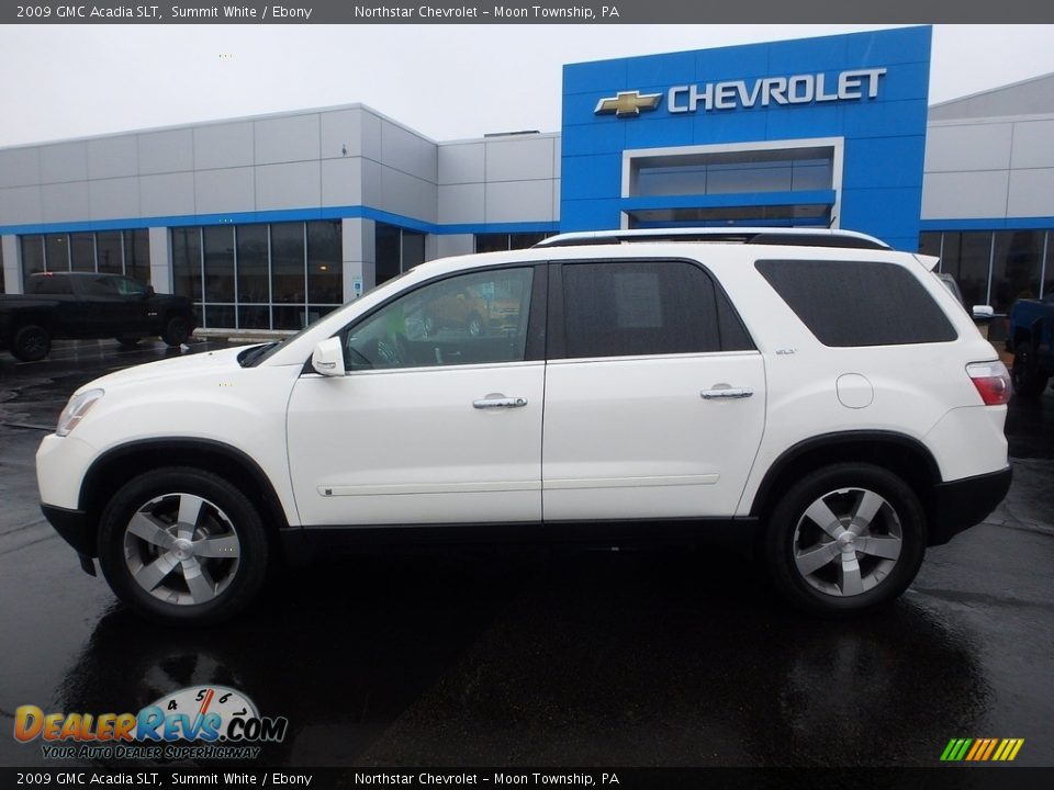 2009 GMC Acadia SLT Summit White / Ebony Photo #3