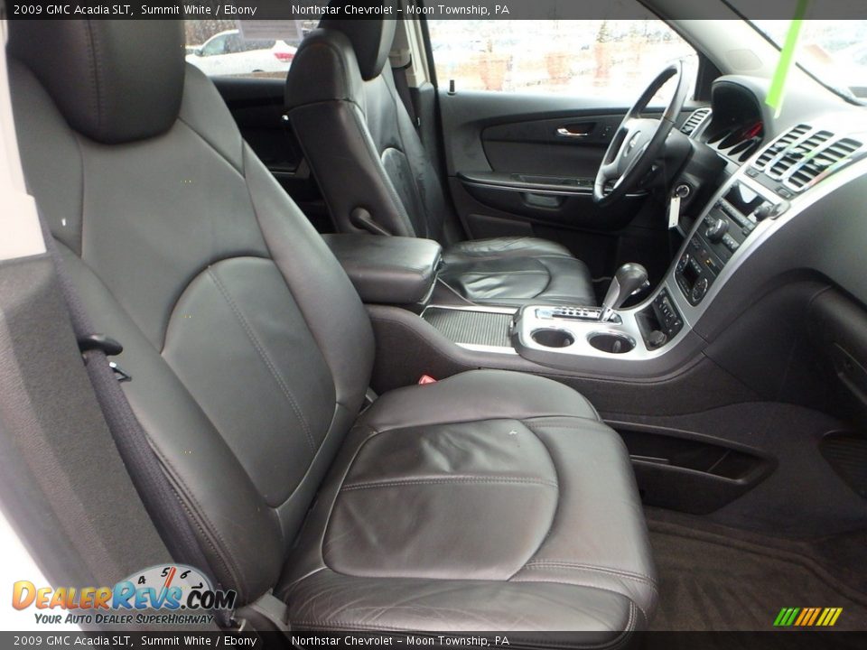 2009 GMC Acadia SLT Summit White / Ebony Photo #15