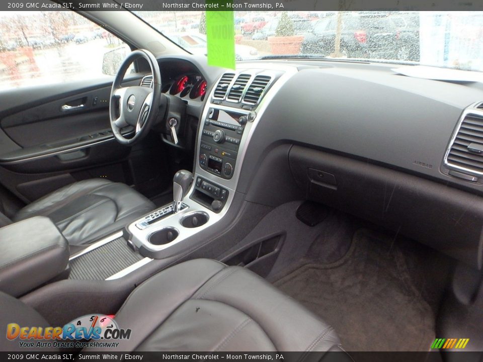 2009 GMC Acadia SLT Summit White / Ebony Photo #16