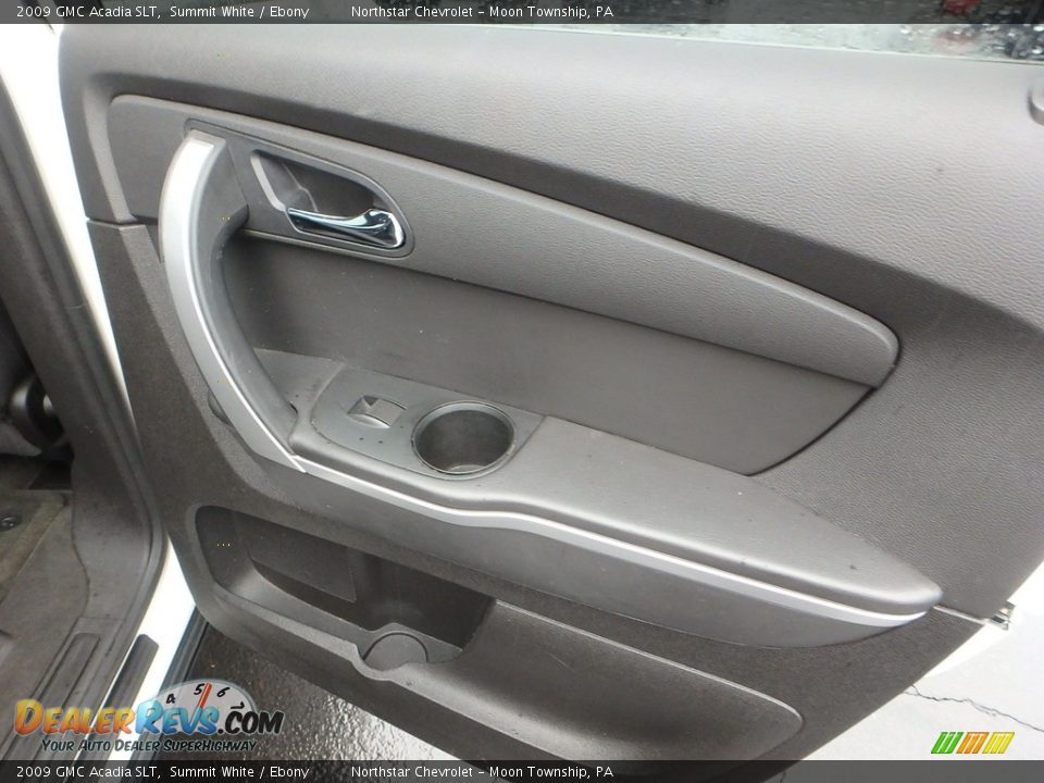 2009 GMC Acadia SLT Summit White / Ebony Photo #20