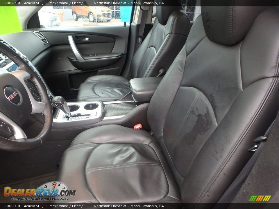 2009 GMC Acadia SLT Summit White / Ebony Photo #22
