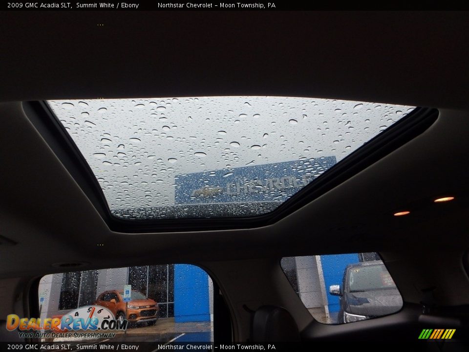 2009 GMC Acadia SLT Summit White / Ebony Photo #24