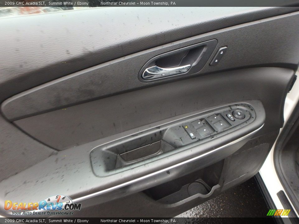 2009 GMC Acadia SLT Summit White / Ebony Photo #25